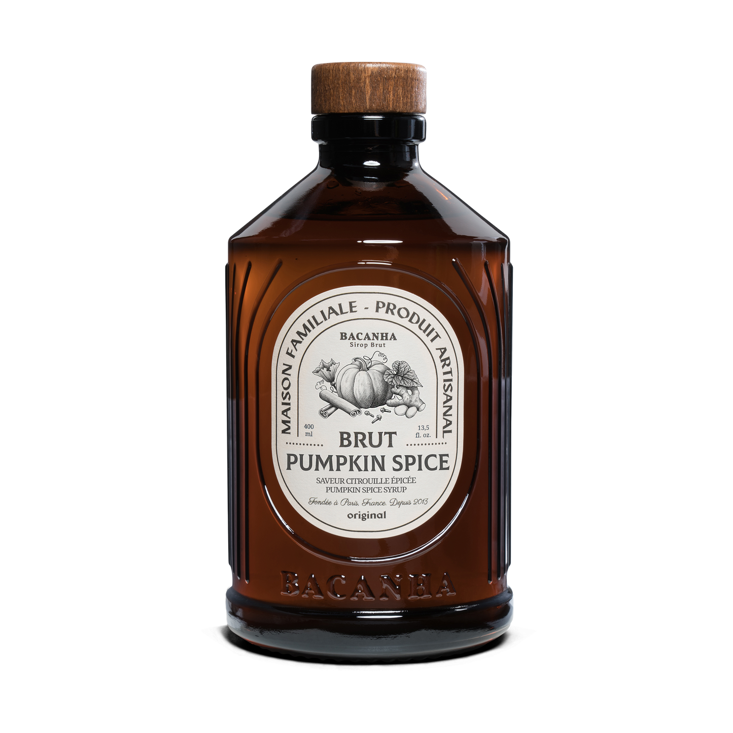 Roher Kürbis-Gewürzsirup (Würziger Kürbis) - 400 ml