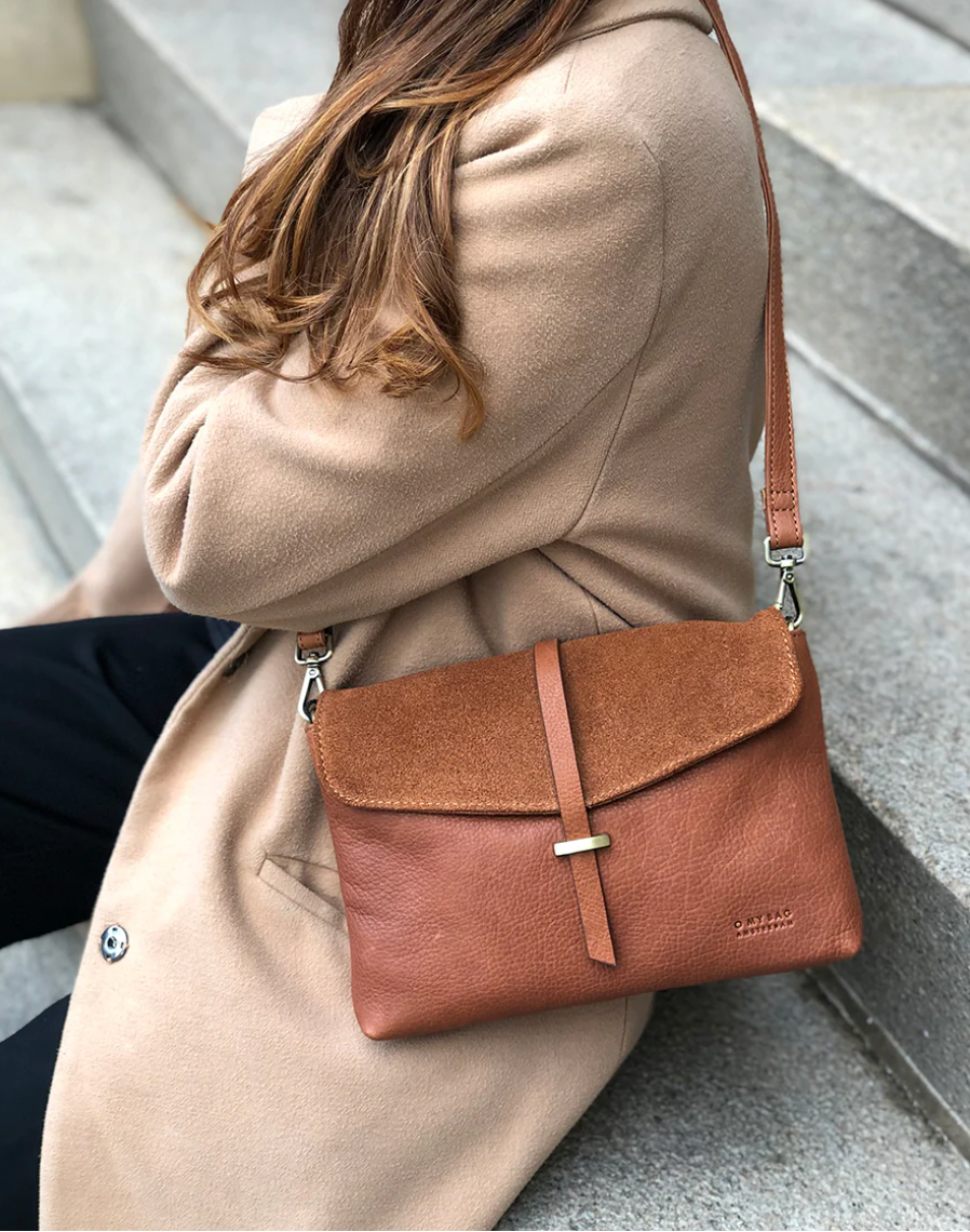 O my Bag Ella Midi - Schwarz oder Cognac