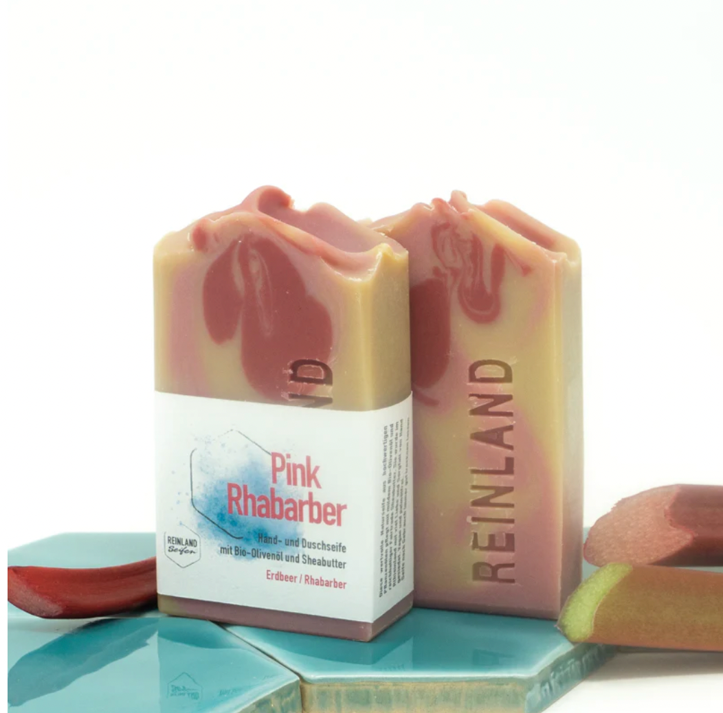 Reinland-Seife Pink Rhabarber